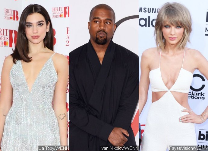 Dua Lipa Says She Got Death Threats After Picking Kanye West Over Taylor Swift