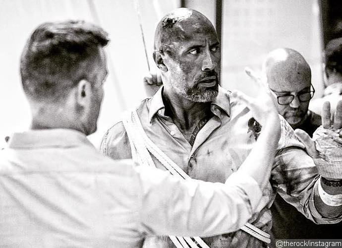 Dwayne Johnson Gets Bloody and Battered in 'Skyscraper' New Set Photo