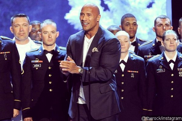Dwayne 'The Rock' Johnson Receives Hero Award, Pays Tribute to Troops
