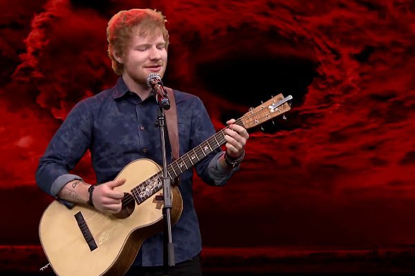 Video: Ed Sheeran Covers Iron Maiden and Limp Bizkit on Jimmy Fallon's 'Tonight Show'