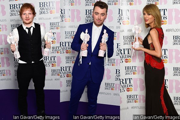 Ed Sheeran, Sam Smith and Taylor Swift Among Winners of BRIT Awards