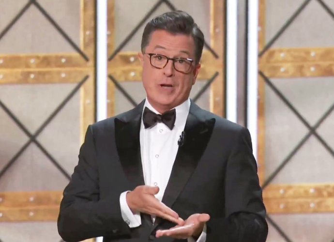 Emmys 2017: Watch Stephen Colbert's Musical Number and His Jabs at Trump in Opening Monologue