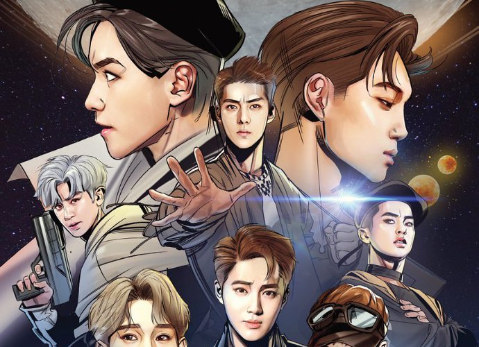 Exo Turns Into Comic Book Characters On The War The Power Of Music Cover Album