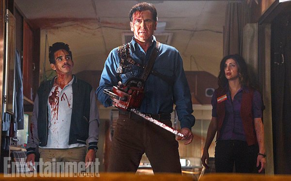 First Look at Bruce Campbell on 'Ash vs Evil Dead' Is Groovy Bloody