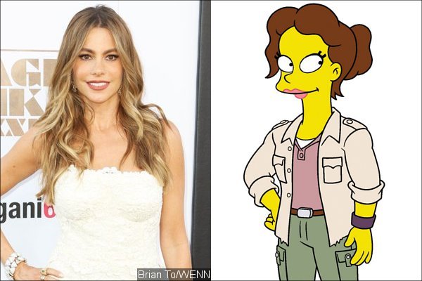 First Look of Sofia Vergara on 'The Simpsons' Debuted