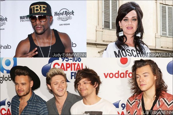 Floyd Mayweather, Katy Perry, One Direction Top Forbes' 100 Highest-Paid Celebrities