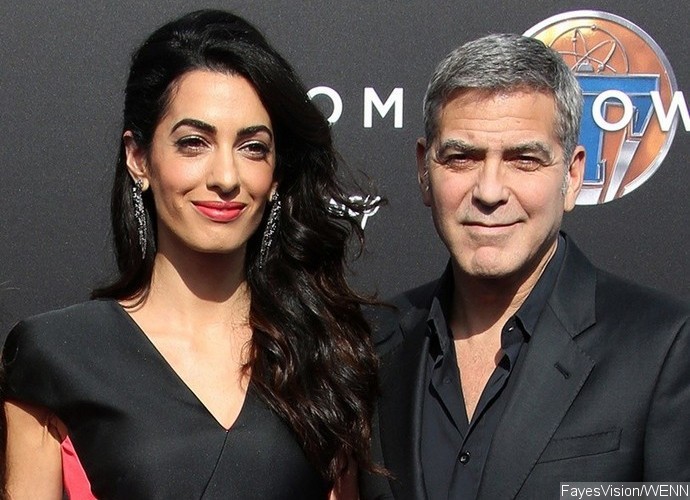 George Clooney and Wife Amal Welcome Son Alexander and Daughter Ella