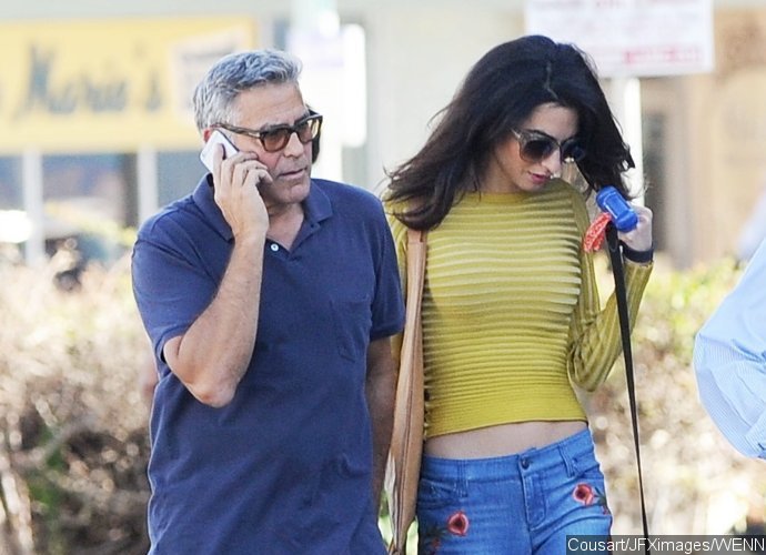 George Clooney's Wife Amal Looks Skeletal Just Weeks After Welcoming Twins