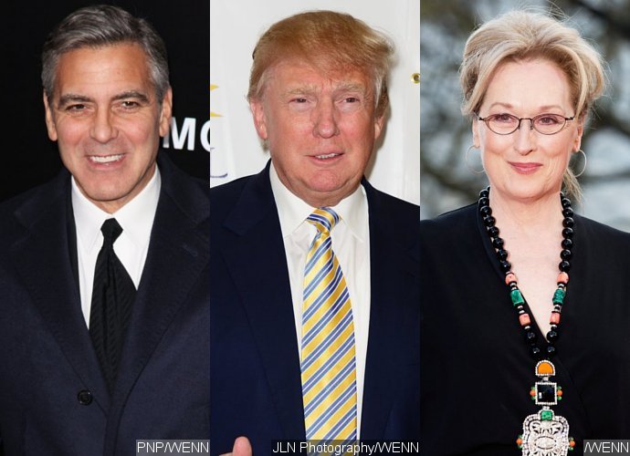 George Clooney Slams Donald Trump for Branding Meryl Streep 'Overrated'