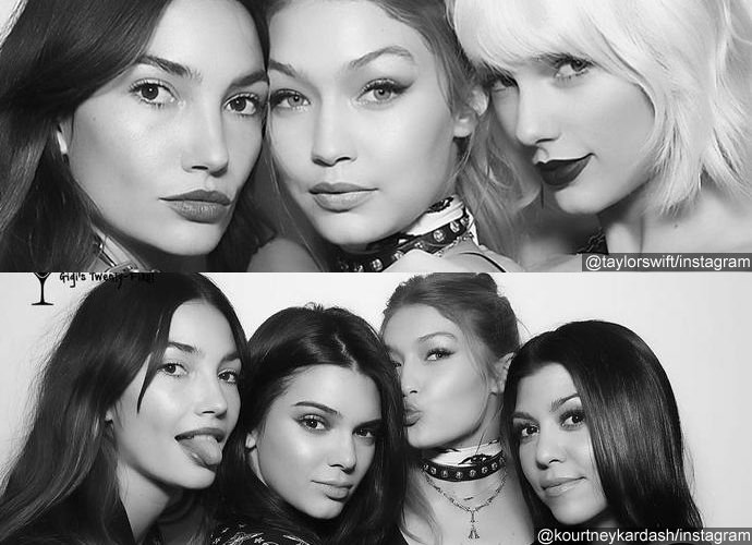 Gigi Hadid Joined by Taylor Swift, Lily Aldridge, and Jenner-Kardashian Sisters on Her 21st Birthday