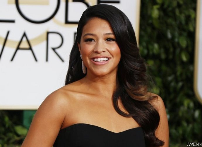 Gina Rodriguez Offers Her Golden Globe Dress to a Fan for Prom