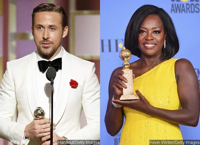 Golden Globes 2017: Ryan Gosling Wins Best Actor, Viola Davis Is Best Supporting Actress in Movie