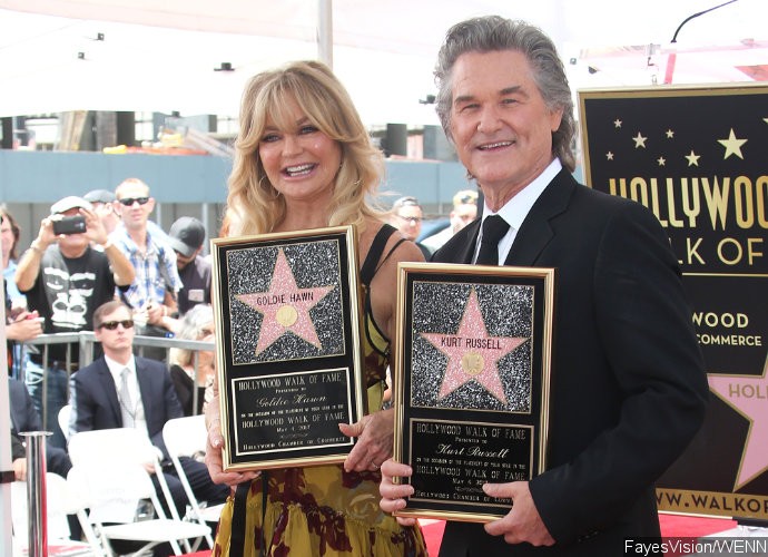 Goldie Hawn and Kurt Russell Receive Stars on Hollywood Walk of Fame in Wedding-Like Ceremony
