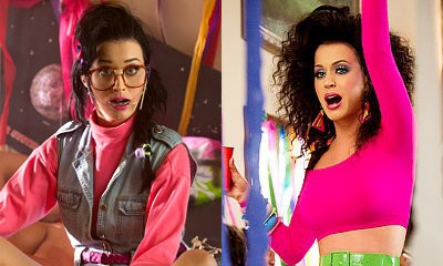 Katy Perry as a nerd