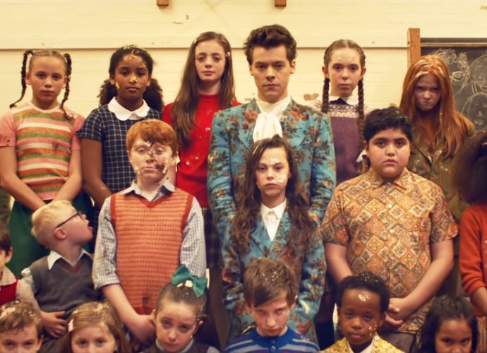 Harry Styles Has Epic Food Fight in 'Kiwi' Music Video