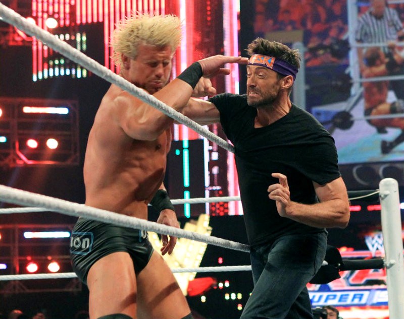 Hugh Jackman Fractures WWE Wrestler's Jaw With His Punch