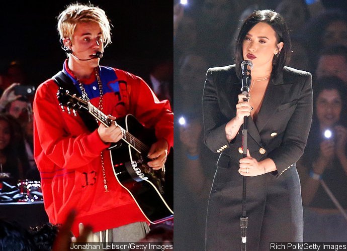 iHeartRadio Awards: Justin Bieber Sings Medley of Hits, Demi Lovato