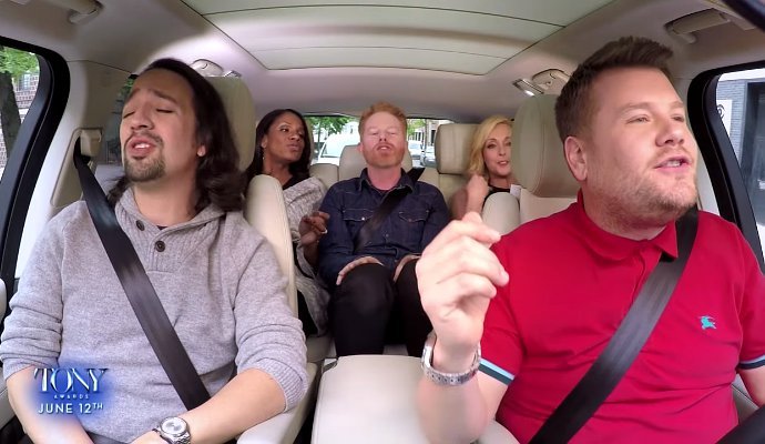 James Corden Raps 'Hamilton' Song With Lin-Manuel Miranda for Carpool Karaoke