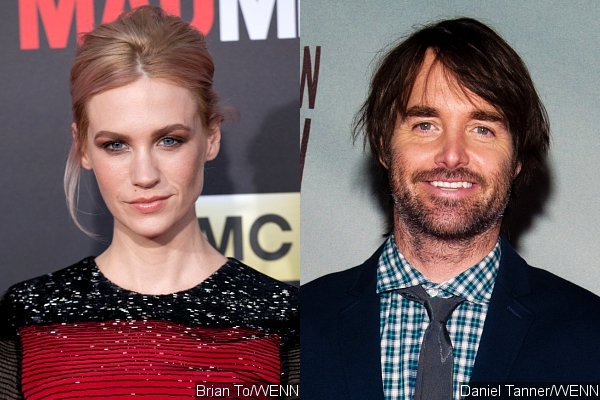 January Jones and Will Forte Reportedly Dating