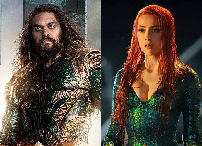 See Jason Momoa and Amber Heard Together for the First Time in 'Aquaman' Set Photo