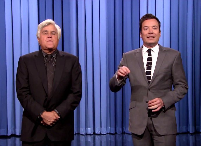Video: Jay Leno Subs for Jimmy Fallon on 'Tonight Show' to Deliver Monologue