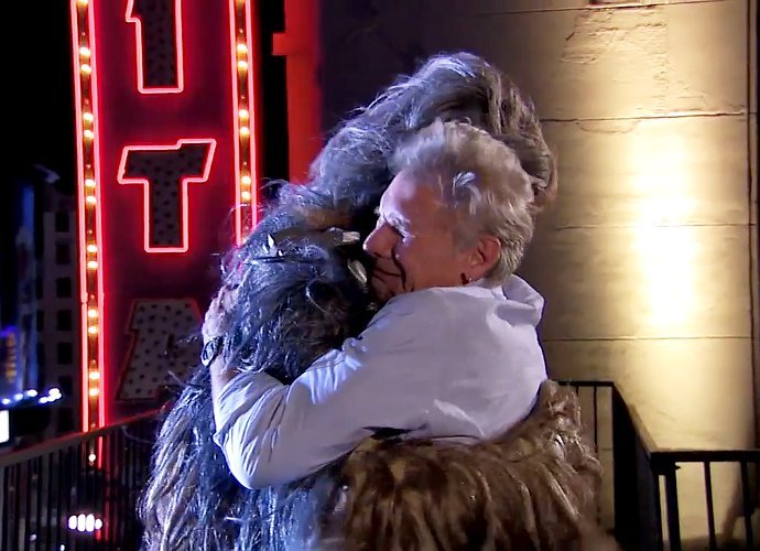 Video: How Jimmy Kimmel Helps Harrison Ford Settle His Feud With Chewbacca