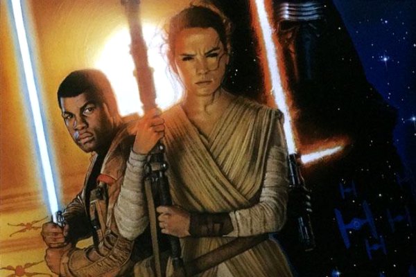 John Boyega Wielding Lightsaber in First 'Star Wars: The Force Awakens' Poster