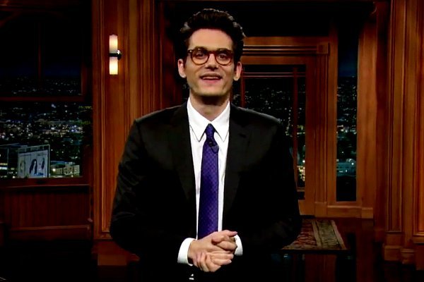 John Mayer Disses Ex Taylor Swift While Hosting 'Late Late Show'