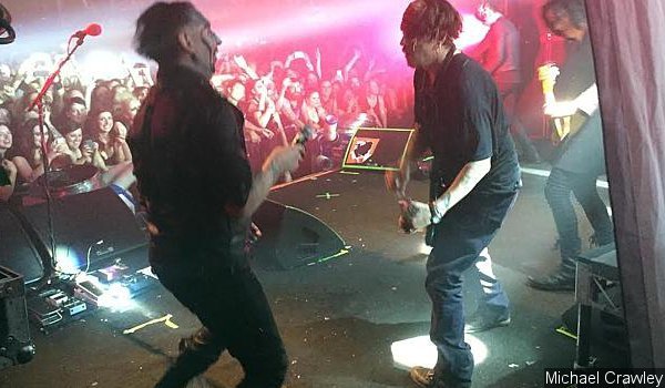 Johnny Depp Joins Marilyn Manson Onstage During Australian Show