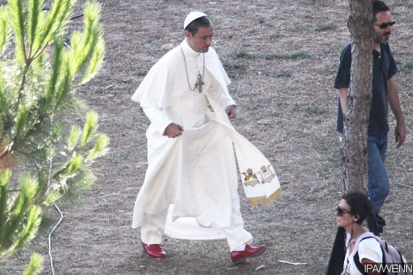 First Look at Jude Law as 'The Young Pope' on HBO Series