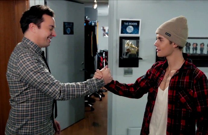 Want to Copy Justin Bieber and Jimmy Fallon's Secret Handshake? See the Video