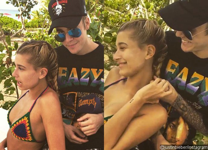 Watch Justin Bieber Get Flirty With Hailey Baldwin