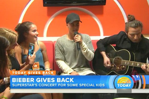 Justin Bieber Plays Private Concert for 9/11 Loved Ones and Make-A-Wish Kids
