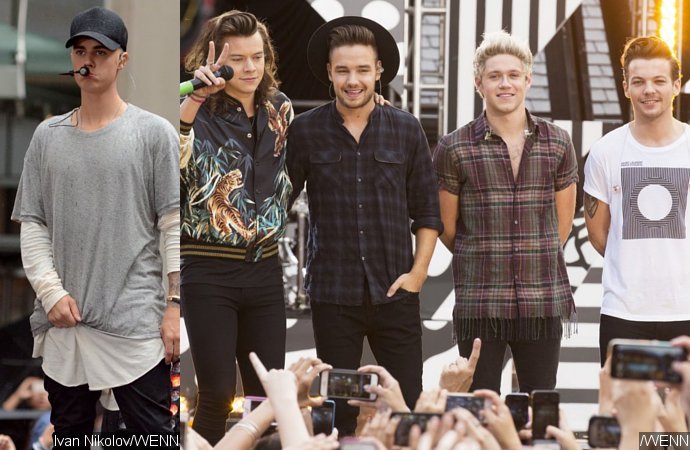 Justin Bieber Responds to One Direction's Same-Day Album Release