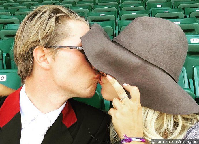 Take a Look at Kaley Cuoco and Karl Cook's Sweet Kissing Photo!