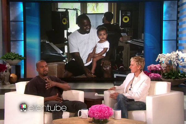 Kanye West Says He's a 'Better Human Being' Because of Kim Kardashian and North