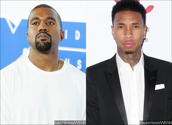 Kanye West and Tyga Working All Night to Film 'Feel Me' Video