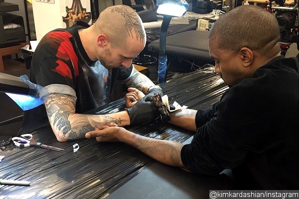 808s x KAWS Tattoo  Kanye tattoo Writing tattoos Tattoos for guys