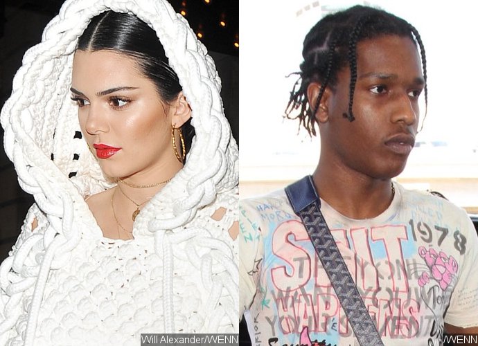 Kendall Jenner and A$AP Rocky Seen Together Again Entering a Kendall Jenner and A$AP Rocky Seen Together Again Entering a