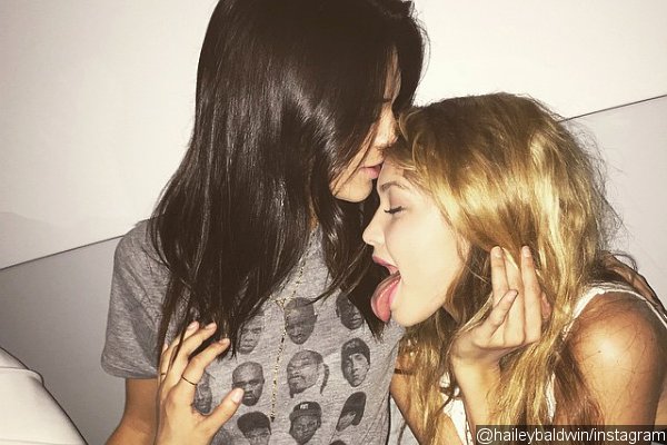 Kendall Jenner Gets Groped and Licked by Bella and Gigi Hadid