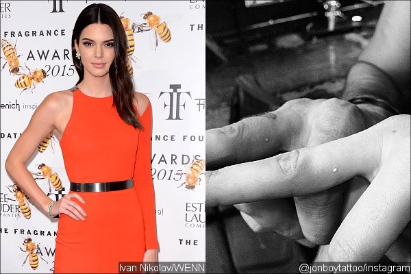 Kendall Jenner Ignores Kim Kardashian's Tattoo Warning, Gets Tiny Finger Ink