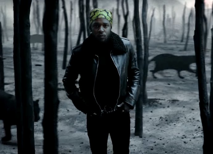 Kendrick Lamar Walks Around Forest With Black Panthers in 'All the Stars' Video Ft. SZA