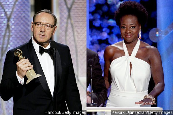 Kevin Spacey and Viola Davis Among Full TV Winners at 2015 SAG Awards