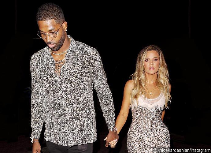 Swimsuit-Clad Khloe Kardashian Shares Cute Selfie With Shirtless Tristan Thompson