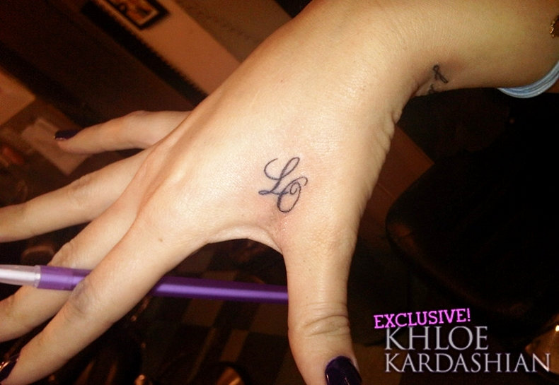 Photos, Khloe Kardashian and Lamar Odom Get Love Tattoos