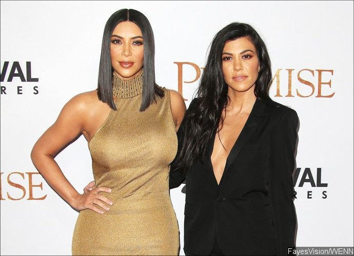 Kim and Kourtney Kardashian Flaunt Beach Bodies in Skimpy Bikinis During Mexican Trip