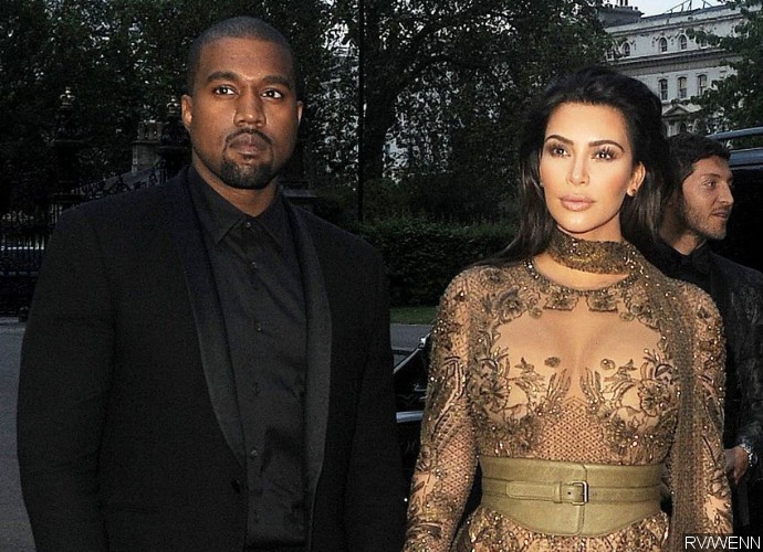 Kim and Kanye Look Unhappy Amid Report They're Not Getting Along at the Kardashians' Party