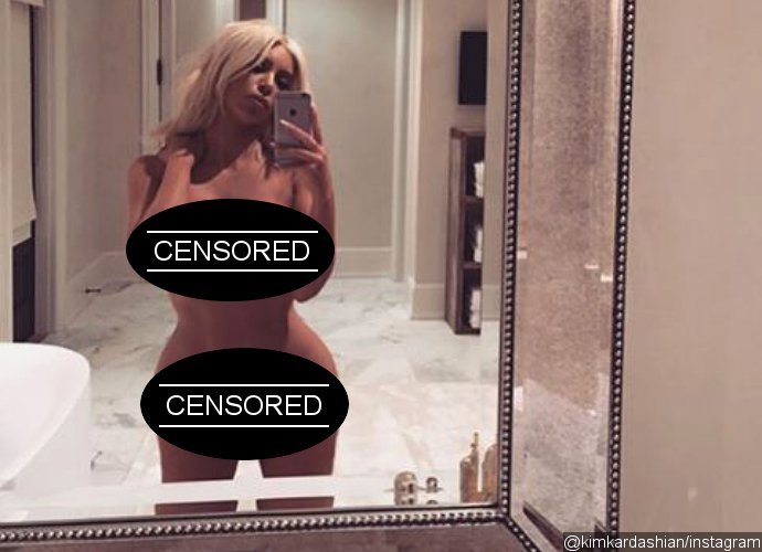 Having 'Nothing to Wear,' Kim Kardashian Gets Completely Naked in New Instagram Pic