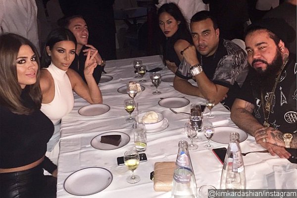 Kim Kardashian Parties With French Montana in Abu Dhabi