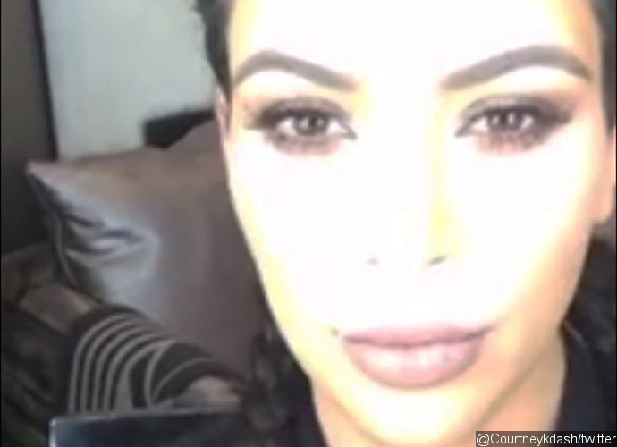 Kim Kardashian Makes First Appearance Since Giving Birth to Son, Is Unrecognizable in TBT Photo